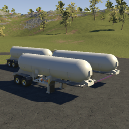 US 32 FT Gas Tanker Trailer Set