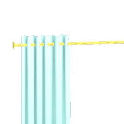 shower curtain blue and gold