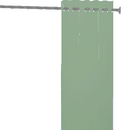 shower curtain green and silver FIXED