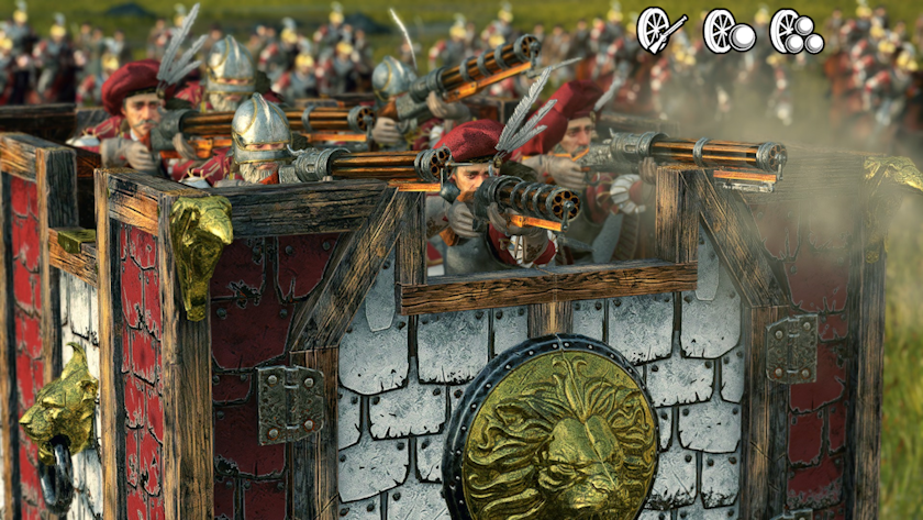 New Abilities(and Ui Changes) for War Wagons,Pistoliers and Outriders