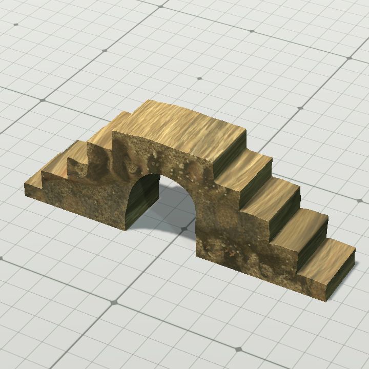 rough stairs 4 textured