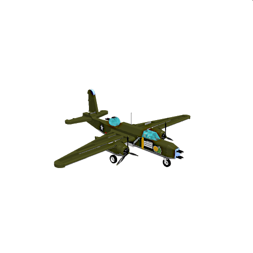 Douglass A-20 Havoc (Olive) V2