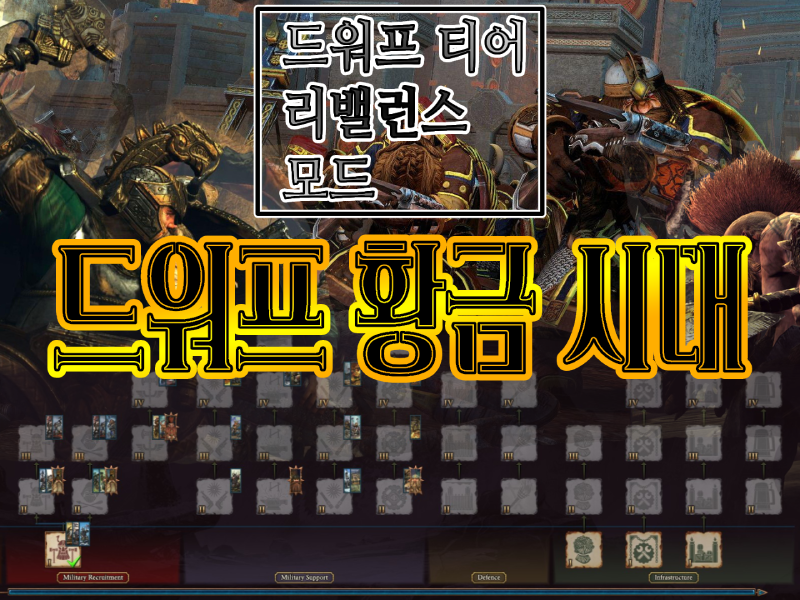 드워프 티어 리밸런스 모드 - 드워프 황금 시대