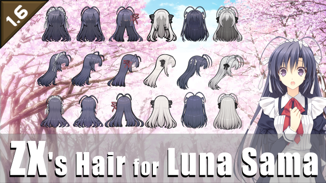 月に寄りそう乙女の作法/近月少女的礼仪 Luna Hair