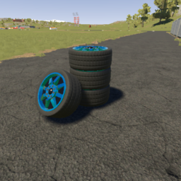 Wheels [BLUE][DECORATION] preview