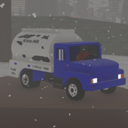 Maisto Milk Truck