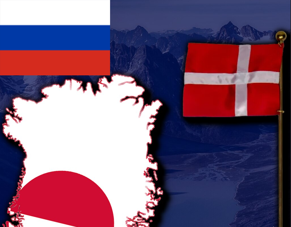 Map of Greenland (RU TRANSLATE / РУССКИЙ ПЕРЕВОД)