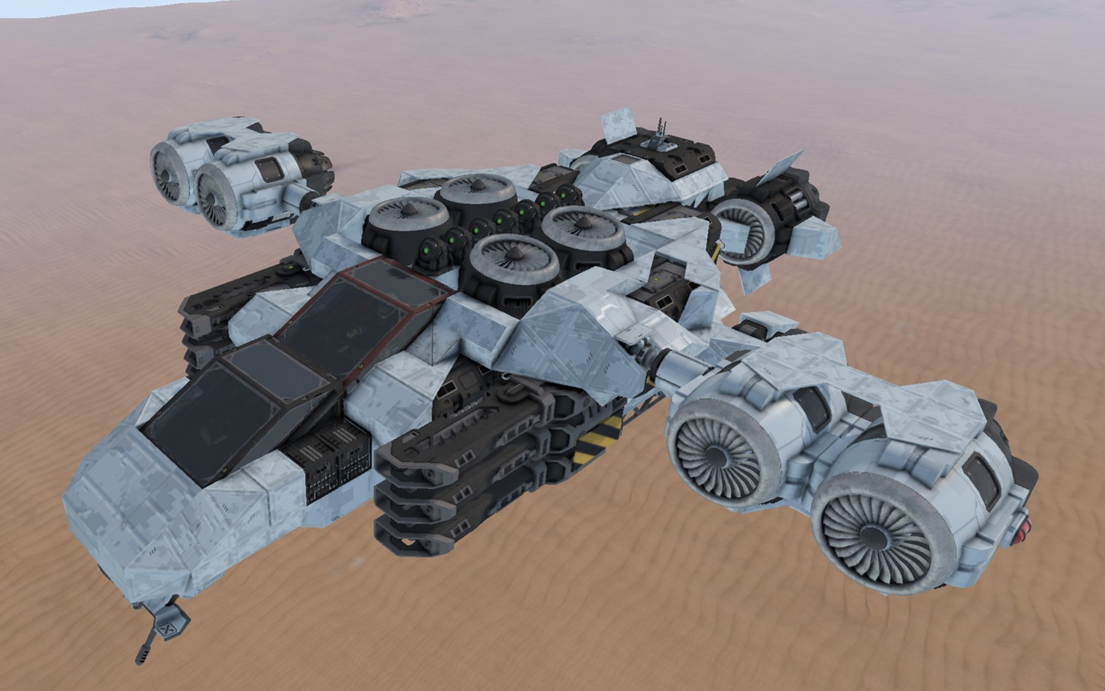 FAV-RG6 Ground Assault Fighter preview