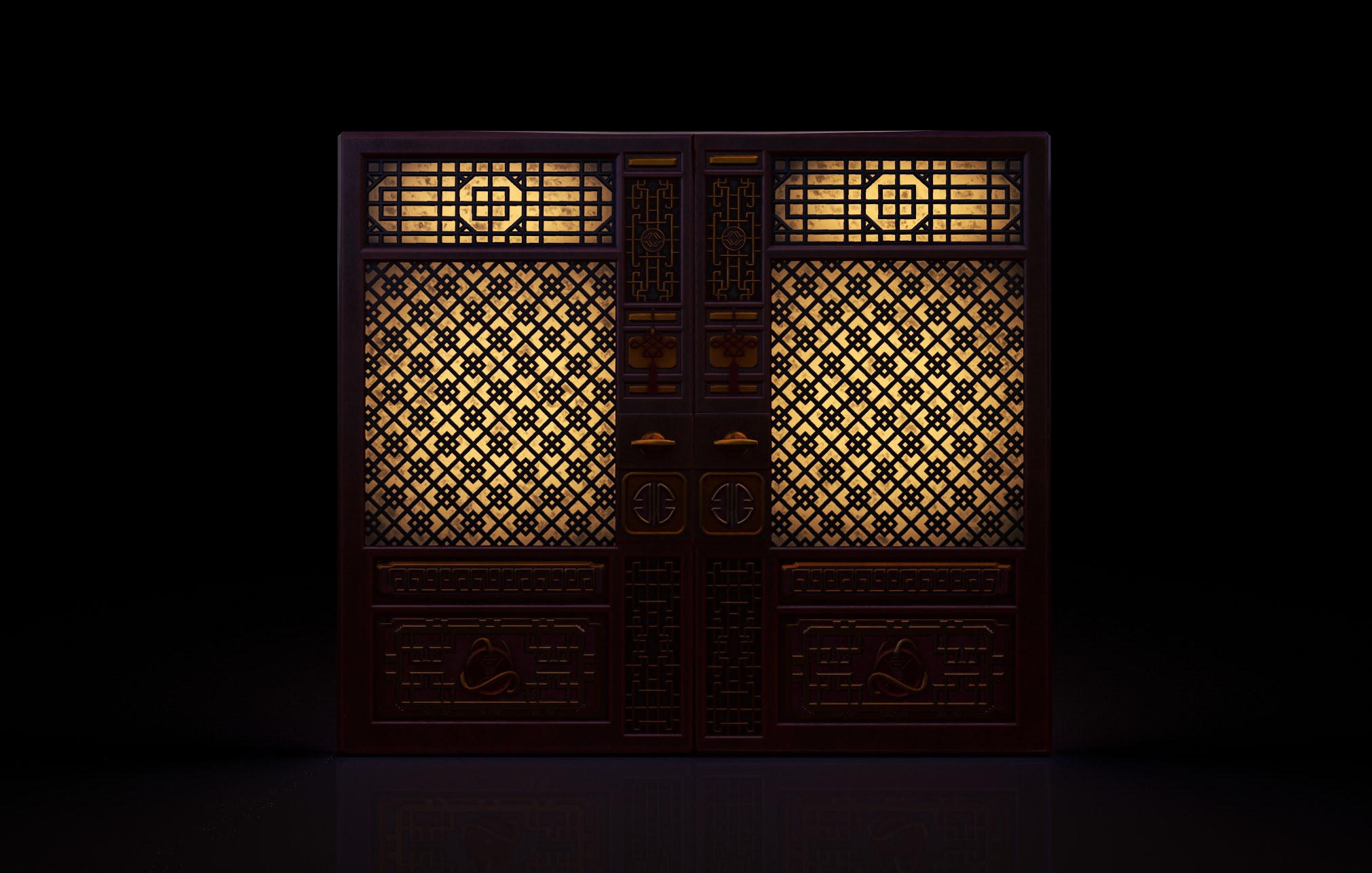 Serpent Temple Double Door