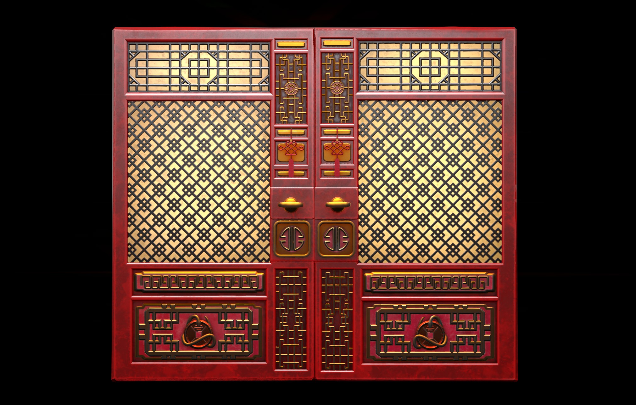 Serpent Temple Double Door