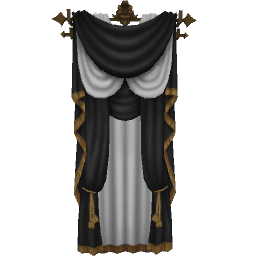 white century curtain