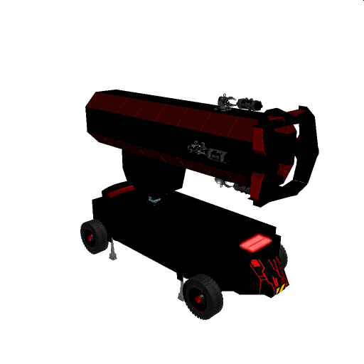 car whith giant cannon mk15