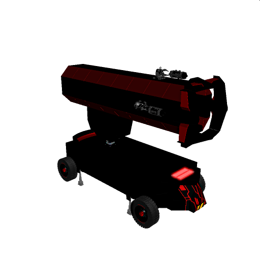 car whith giant cannon mk17