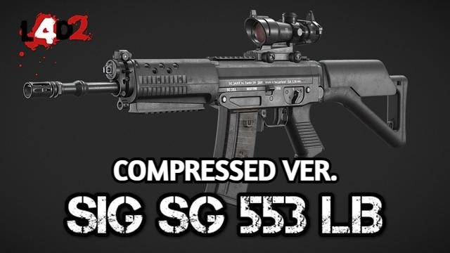 SIG SG 553 LB with Trijicon ACOG (CS:S SG552) - Compressed Version