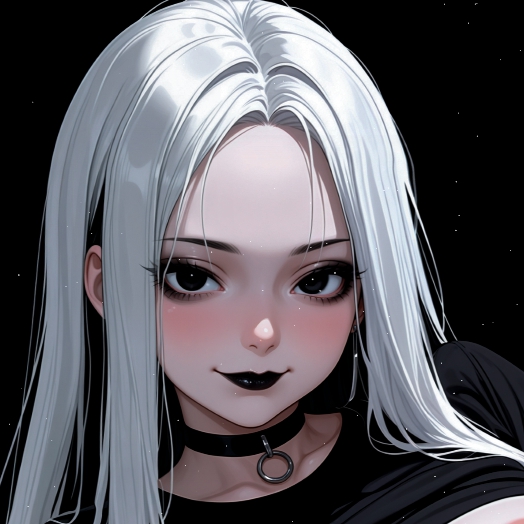Girl | Dark Background | Dark / Colored Versions | 4K preview