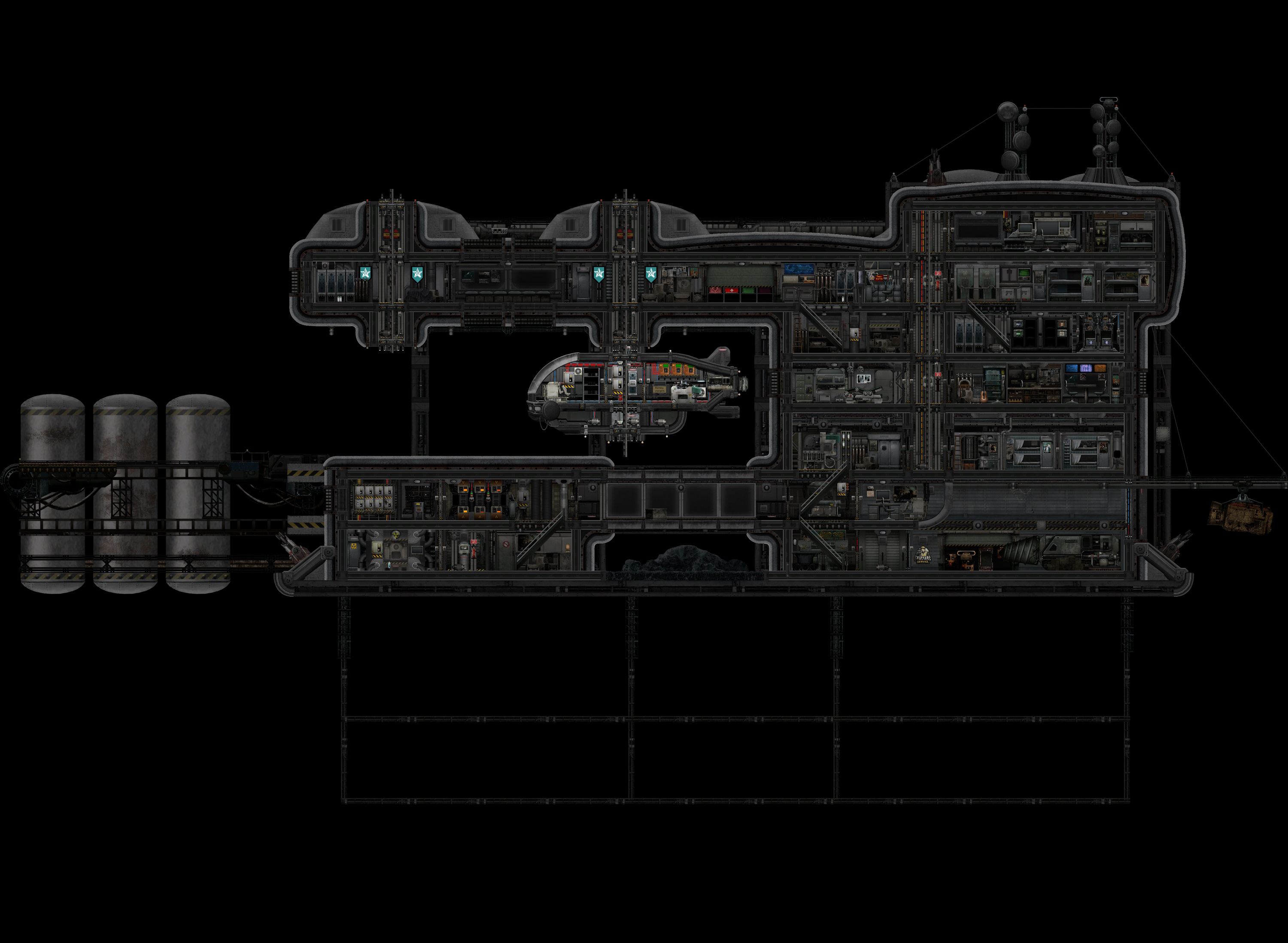 Coalition Mini-Station A – Barotrauma Mod