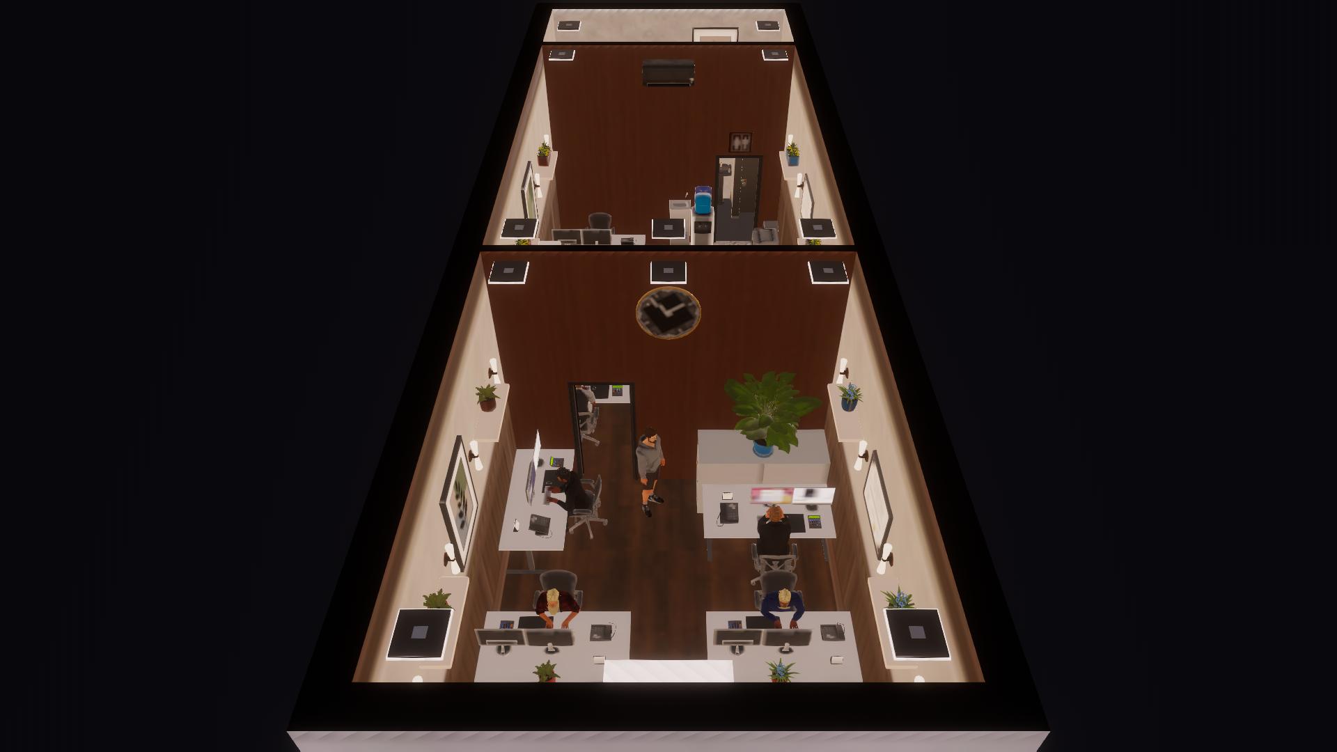 75m² A3 Büro 13 Plätze Voll preview