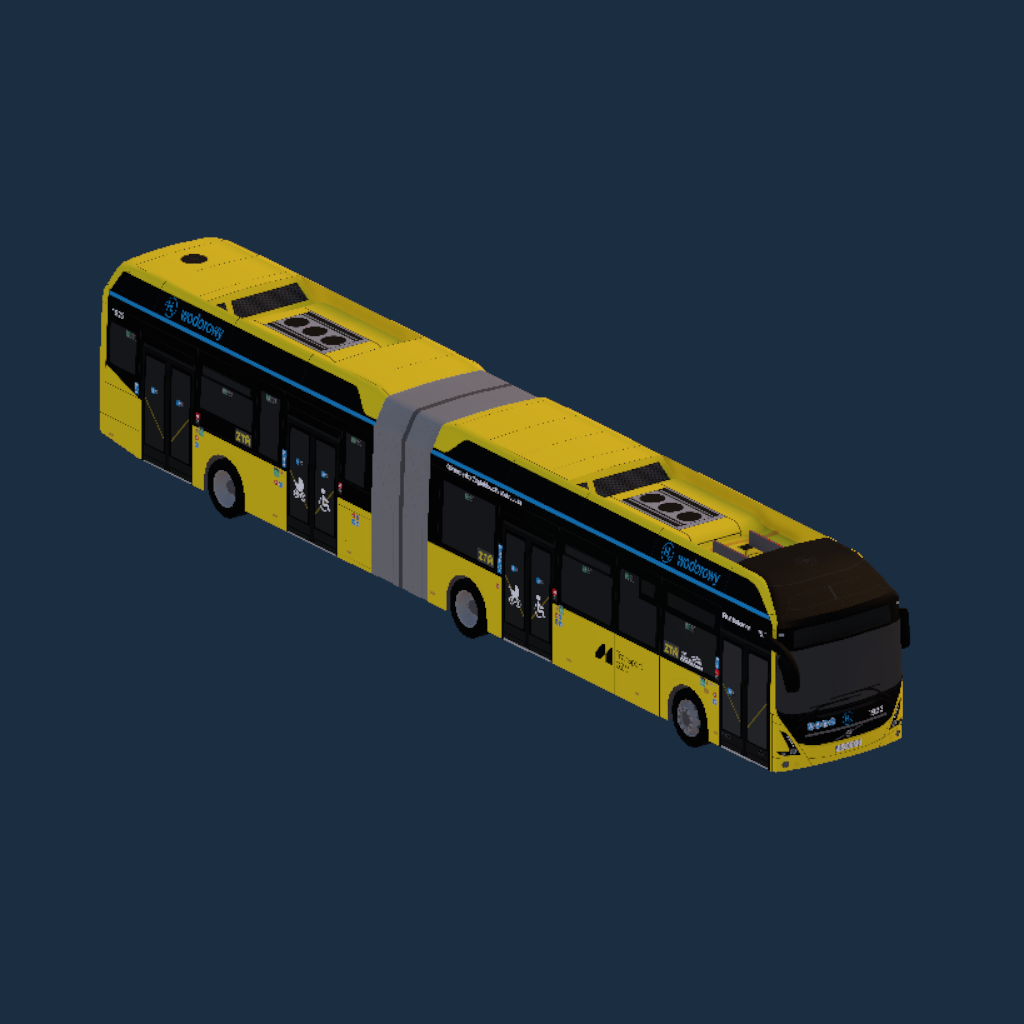 PKM Katowice #1922 - Volvo 7900A Electric (jako wodorowy)