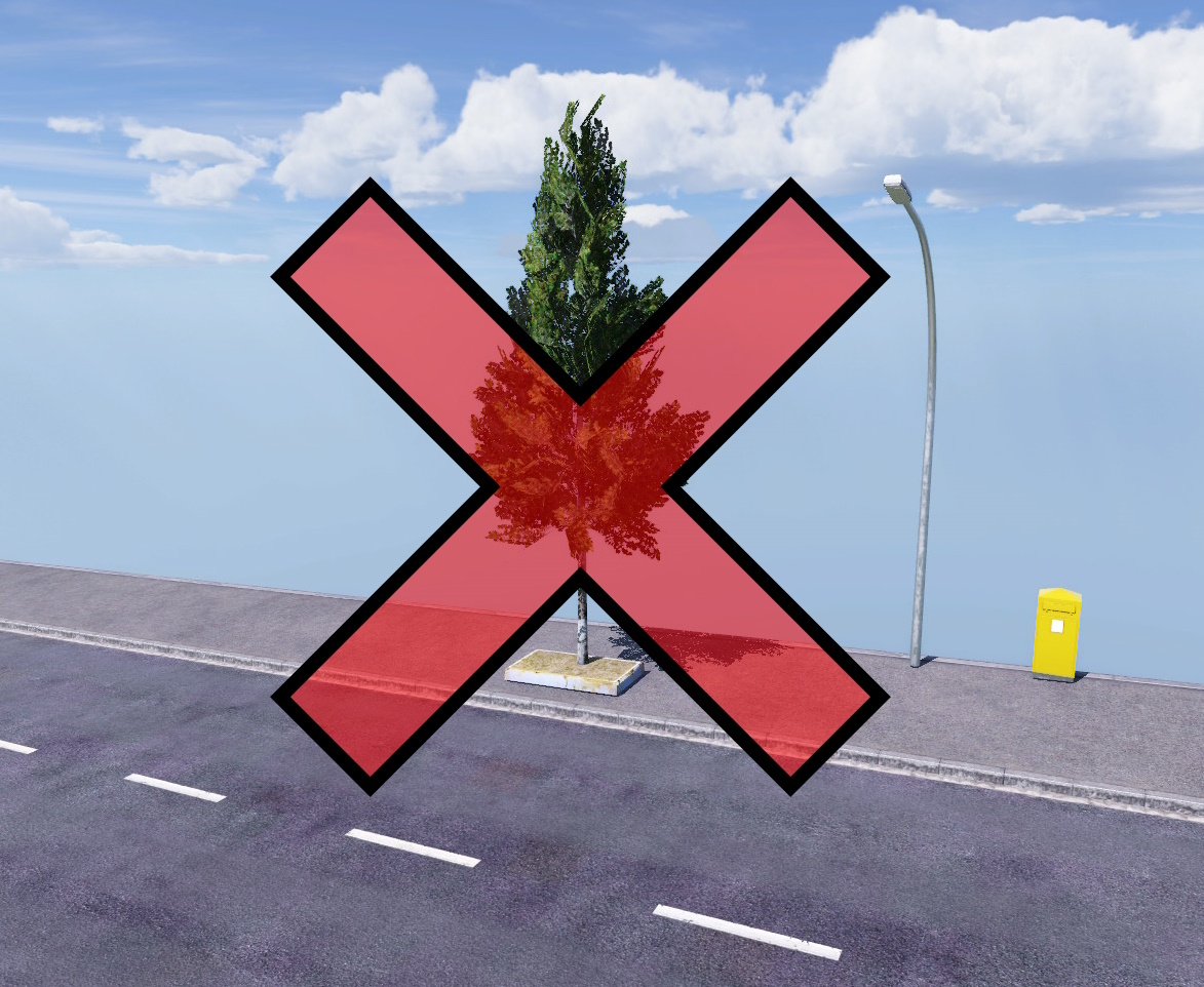 Hide Street Trees