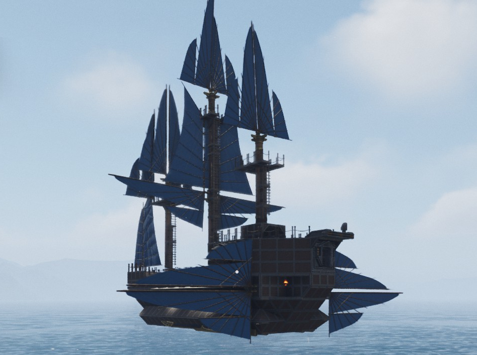 Bateau volant (small) – Soulmask Mod