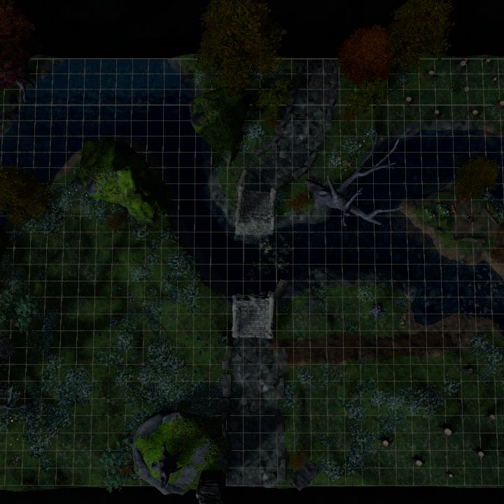 Broken bridge -  Rivercrossing