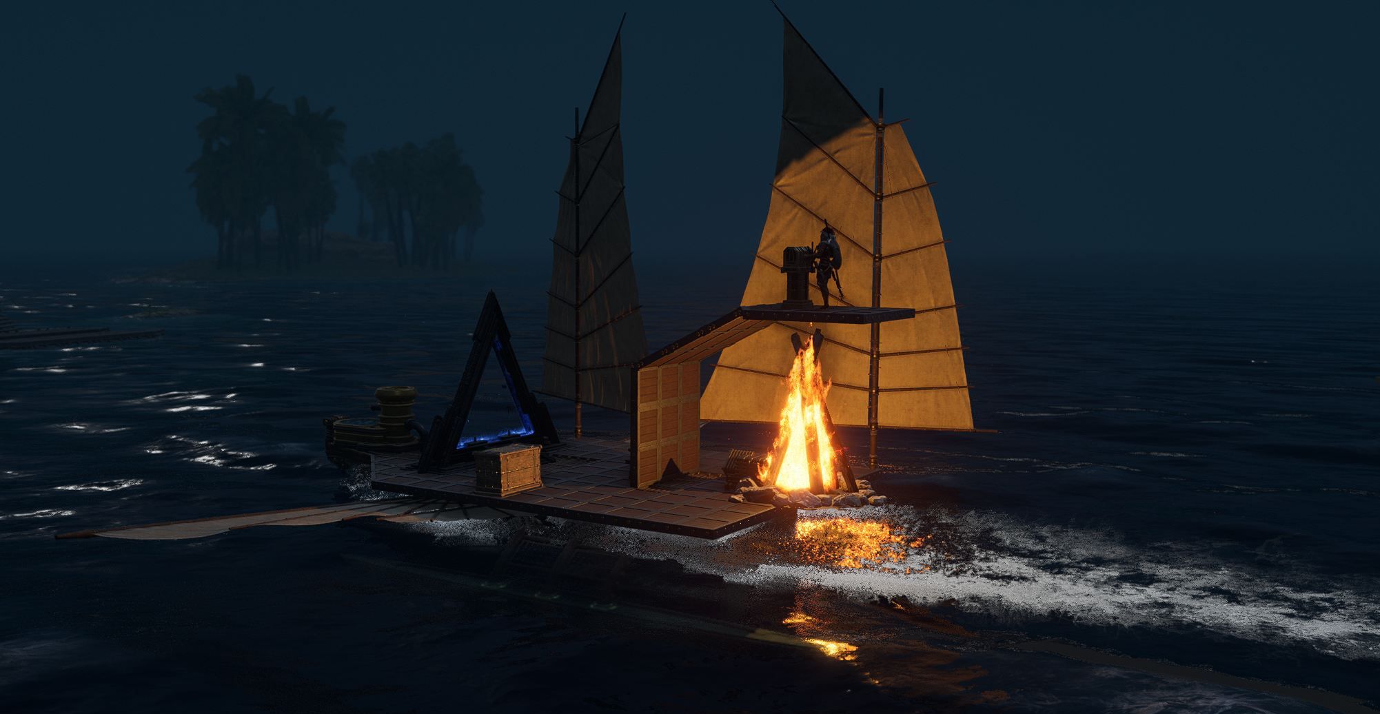 Small Airship with all – Soulmask Mod