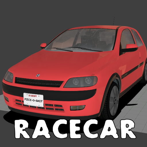 francis p.o.s mobile over racecar (glubtastic 4)