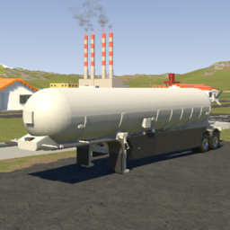 43FT Aerodynamic Gas Tanker (Hump Fenders)