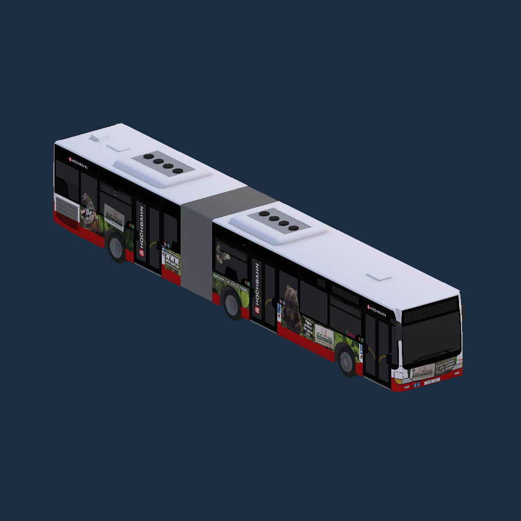 [DE] MB O530 G FL - Hamburger Hochbahn ''Wildpark Lüneburger Heide''