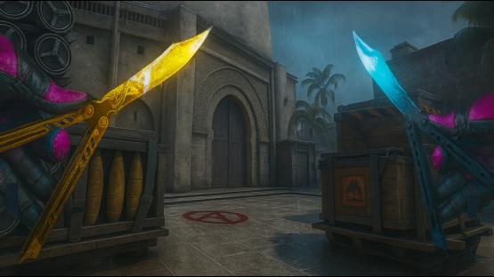 MIRAGE WITH CUSTOM WEAPONS