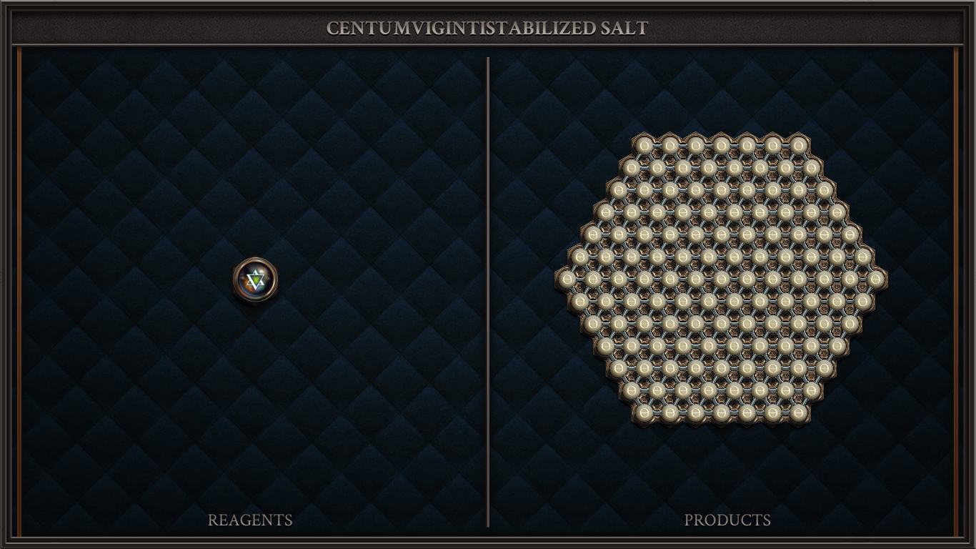 CENTUMVIGINTISTABILIZED SALT