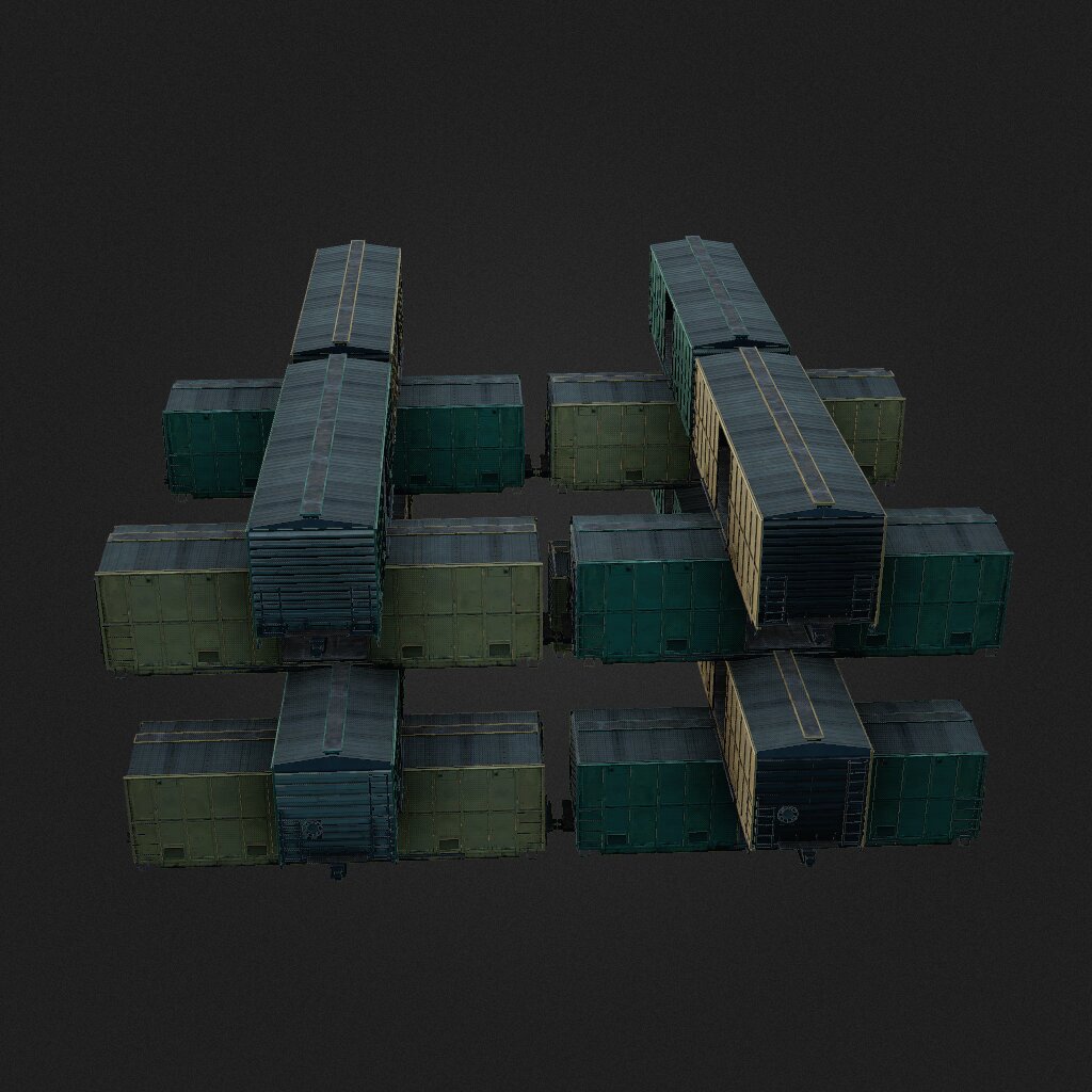 Stacked Crates 2