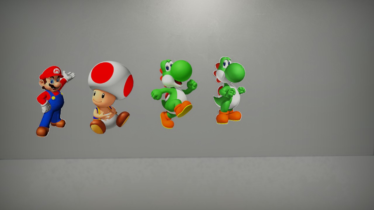 Super Mario World Props (Toad 2)