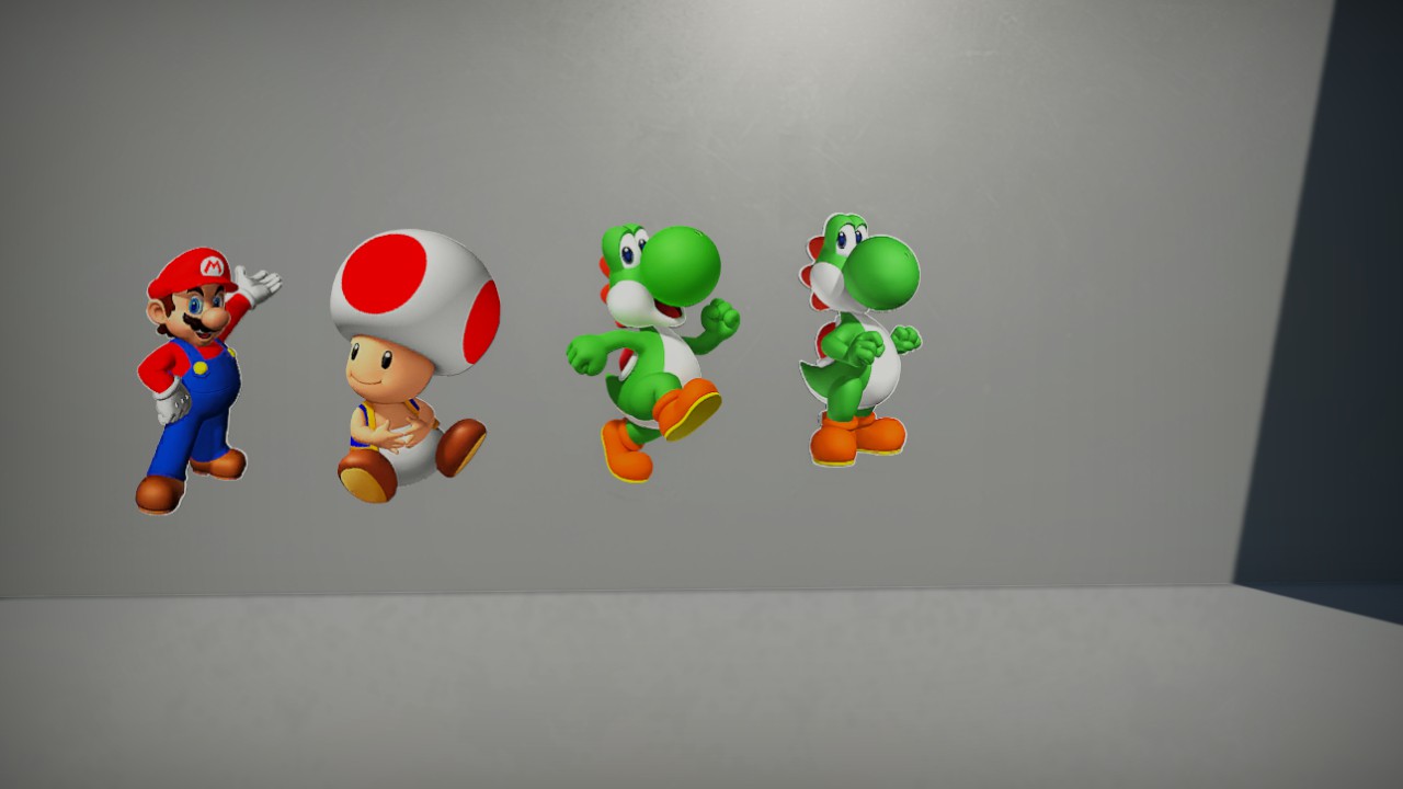 Super Mario World Props (Yoshi 2)