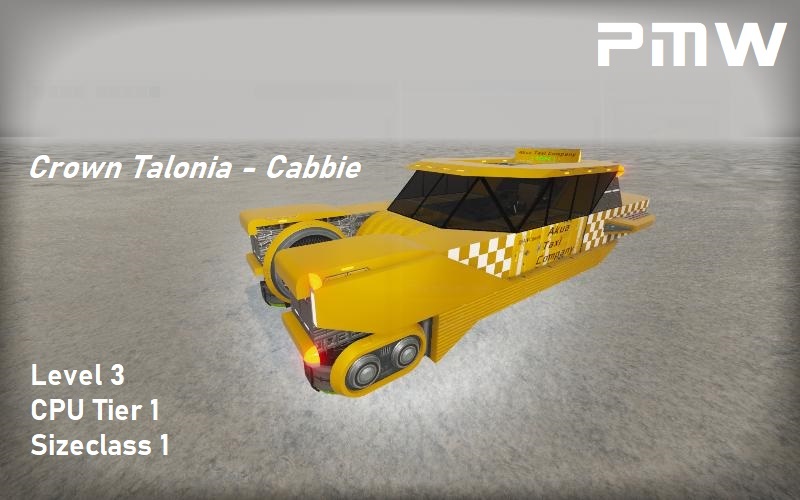 PMW-HV-Crown Talonia H-31 Cabbie (lvl3 CPU T1 SC1)