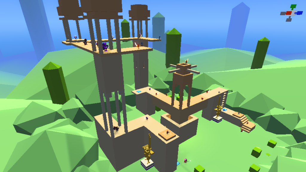 Imported Voxel Fortress. Test