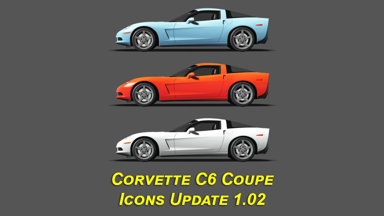 C6 Coupe Icons Update