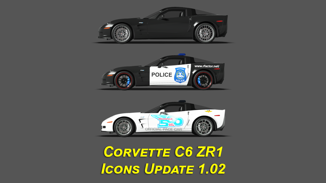 C6 ZR1 Icons Update