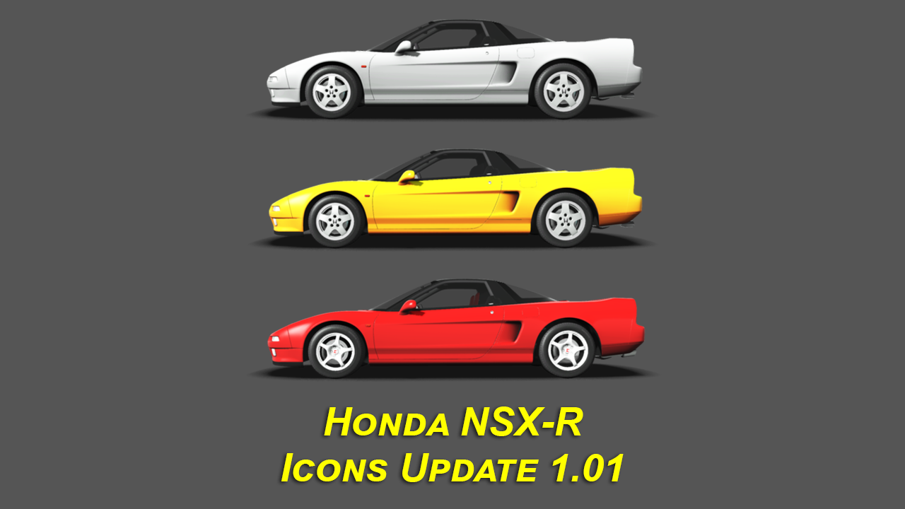 Honda NSX-R Icons Update