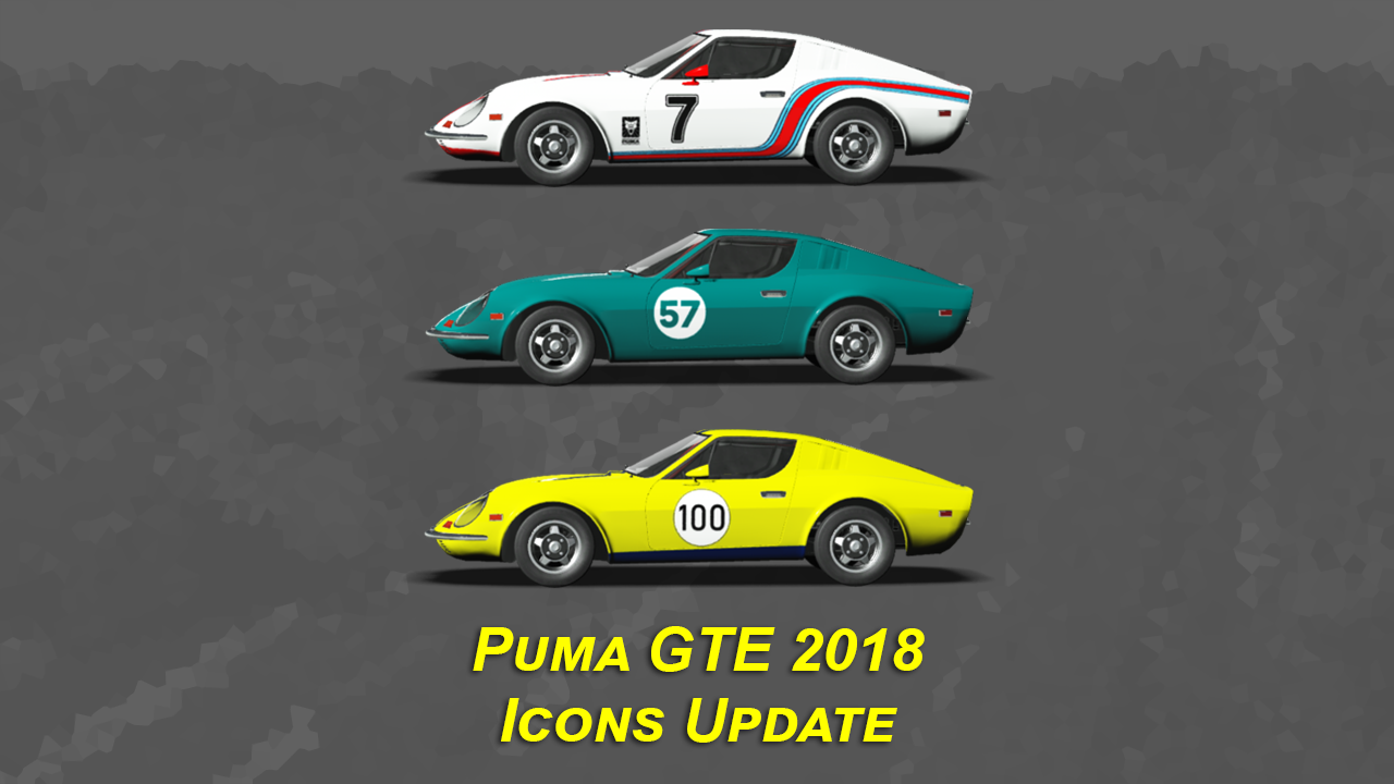 Puma GTE Icons Update