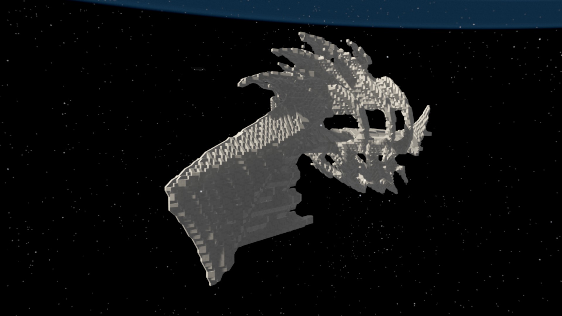 Iconian Obex Class Dreadnought -smaller version