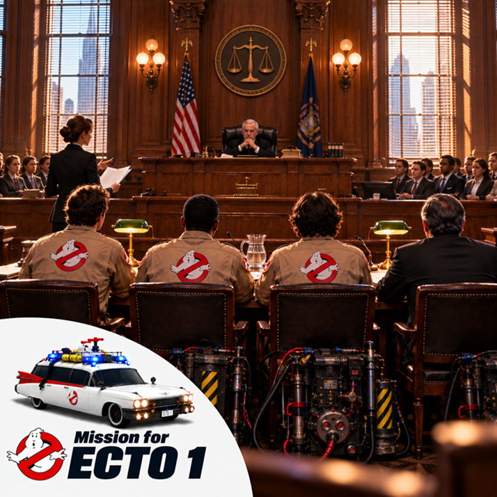 Court Date for Ghostbusters preview