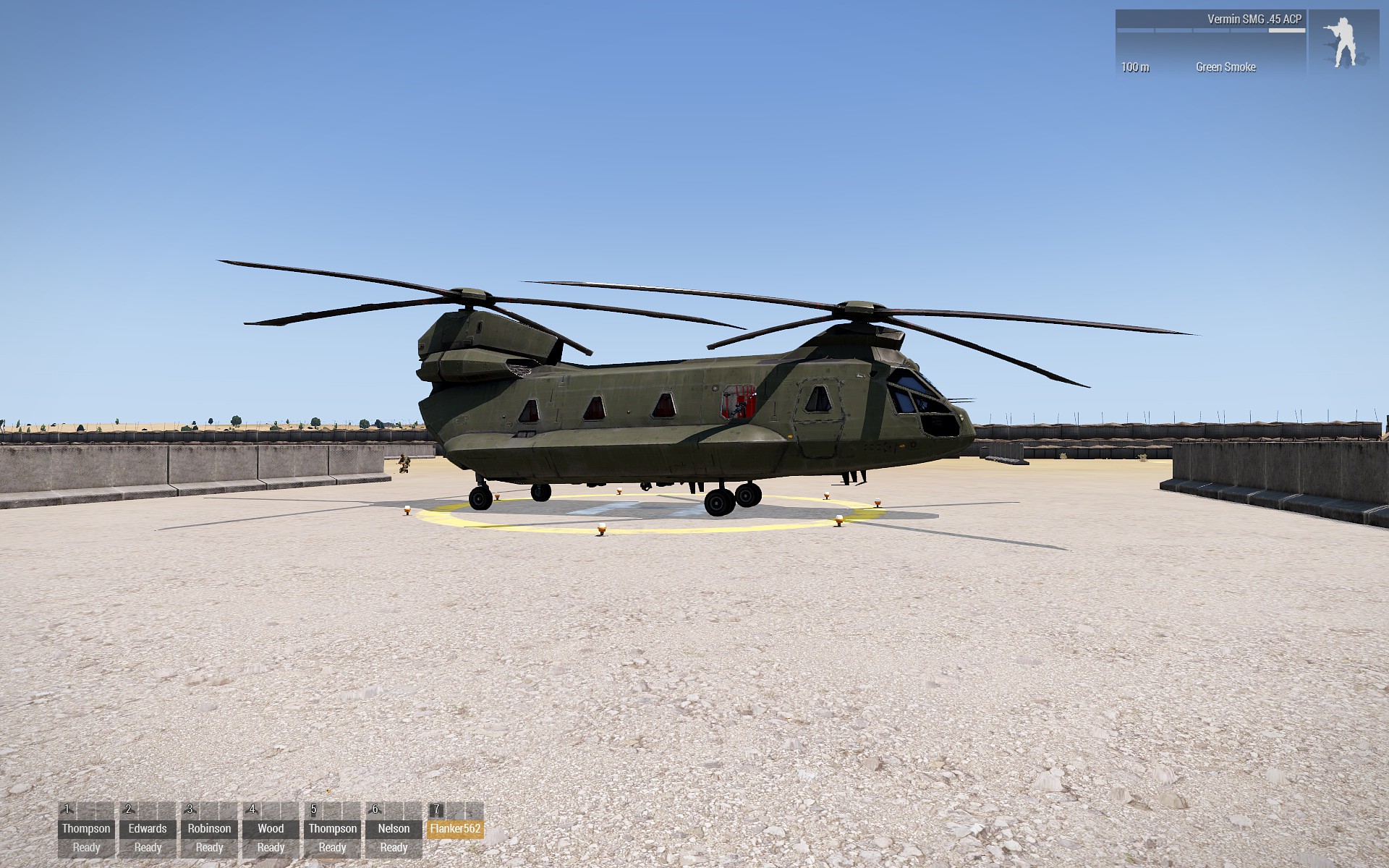 Pilot CH-67 Huron Kidal (Coop 9)