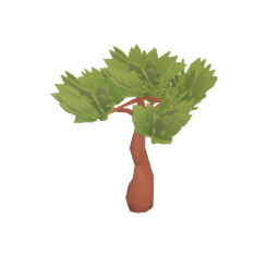 Woodland Spikey Tree I