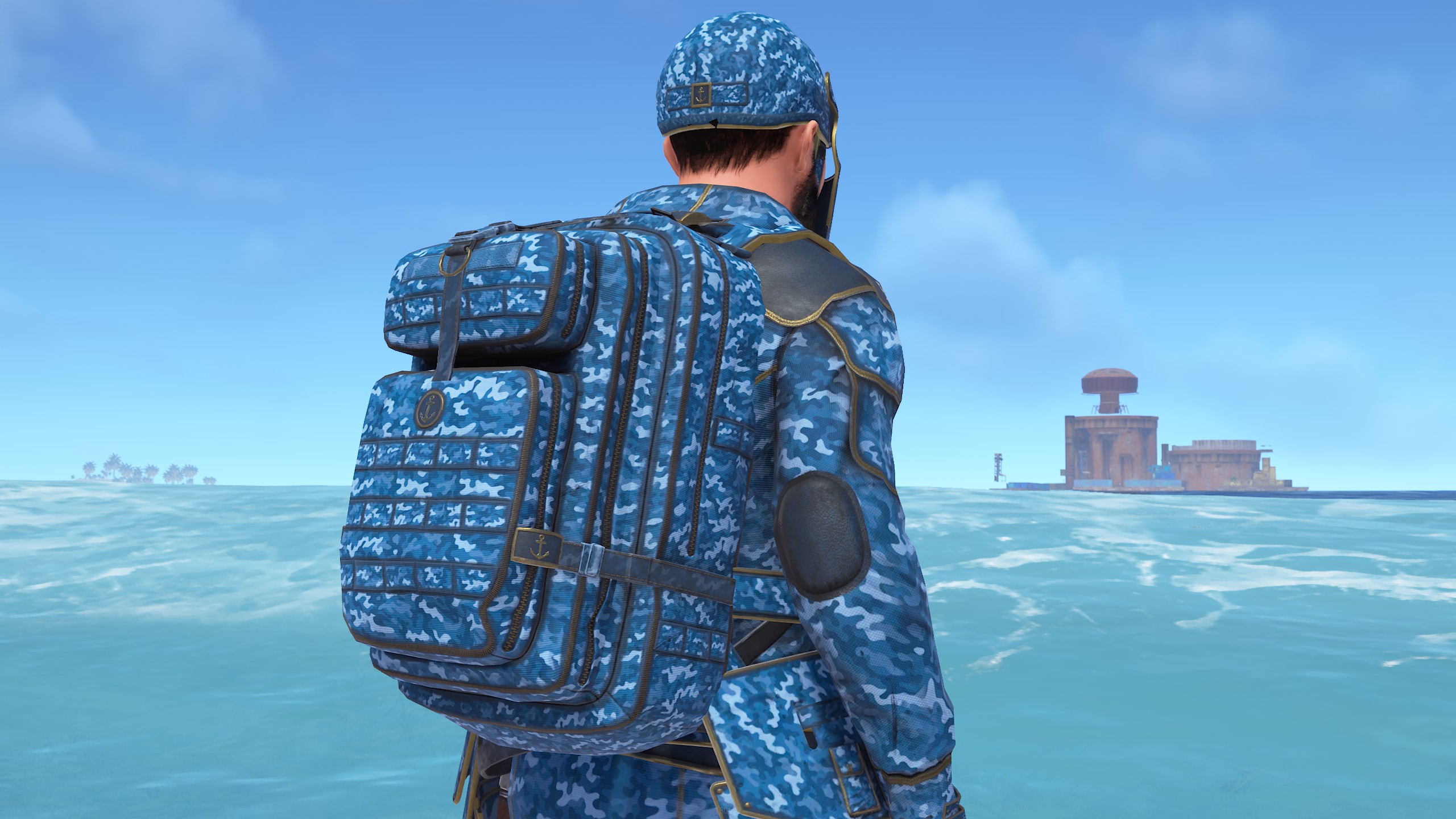 Naval Camo Backpack thumbnail 2