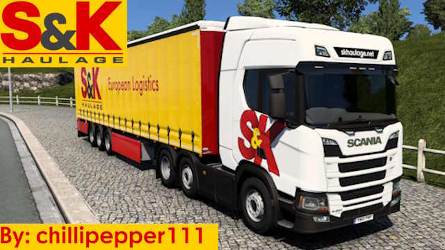 S&K Haulage Paint Job Pack preview