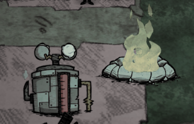 Auto Ice Flingomatic, Auto Refuel, Everlasting Campfire