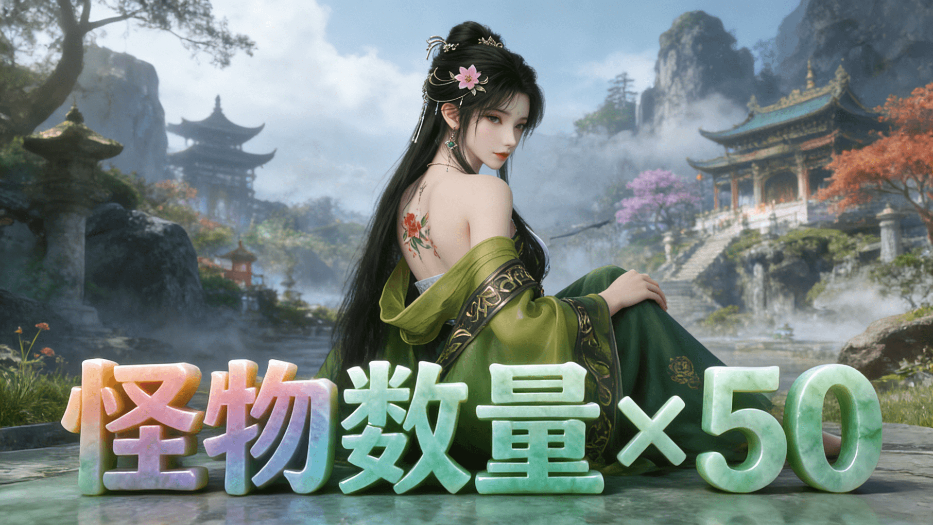 怪物数量×50