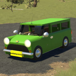 Small Copper Passenger Van  MK1 (stock green)