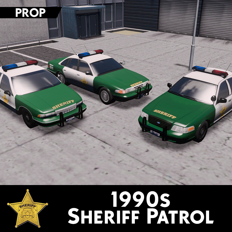 [Prop] CS Sheriff - 1990s Patrol Vehicles